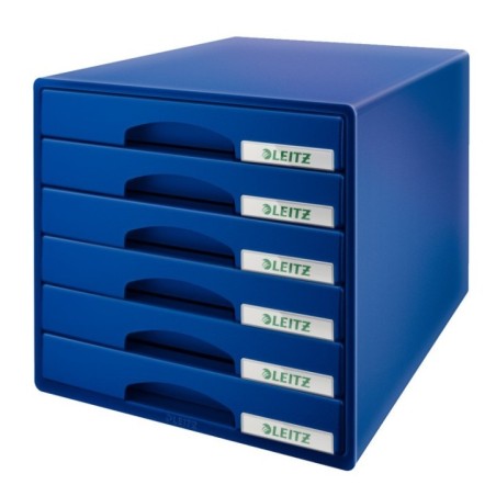 Bloco de 6 Gavetas Leitz Plus 5212-00-35 A4 Azul