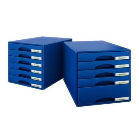 Bloco de 6 Gavetas Leitz Plus 5212-00-35 A4 Azul
