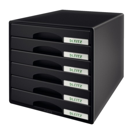 Bloco de 6 Gavetas Leitz Plus 5212-00-95 A4 Preto