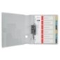 Índice de Plástico Leitz Cosy 1246-00-00 A4+ PP 300µm 1 a 6 Índice de Plástico Leitz Cosy 1246-00-00 A4+ PP 300µm 1 a 6
