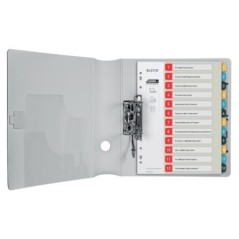Índice de Plástico Leitz Cosy 1248-00-00 A4+ PP 300µm 1 a 12
