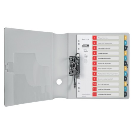 Índice de Plástico Leitz Cosy 1248-00-00 A4+ PP 300µm 1 a 12