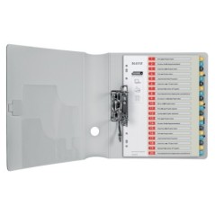 Índice de Plástico Leitz Cosy 1249-00-00 A4+ PP 300µm 1 a 20