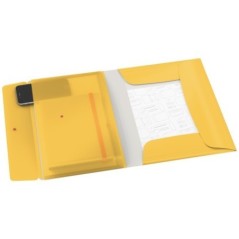 Pasta de Elásticos Leitz Cosy 4619-00-19 A4 PP Amarelo Quente