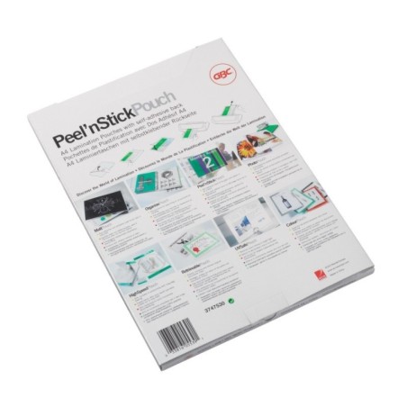 Bolsa de Plastificação GBC A4 125µm 3747243 Cx.100 Adesiva