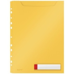 Bolsa Catálogo Leitz Cosy 4668-00-19 A4 PP Emb.3 Amarelo