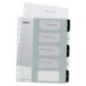 Índice de Plástico Leitz WOW 1213-00-00 A4+ PP 300µm 1 a 5 Índice de Plástico Leitz WOW 1213-00-00 A4+ PP 300µm 1 a 5