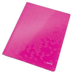 Capa Dossier Leitz WOW 3001-01-23 A4 Cartolina 300g Rosa
