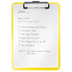 Prancheta de Escrita Leitz WOW 3971-00-16 A4 PS Amarelo Limão