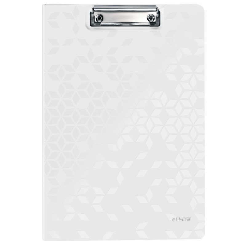 Capa Bloco Leitz WOW 4199-01-01 A4 Miniclip Superior Branco Capa Bloco Leitz WOW 4199-01-01 A4 Miniclip Superior Branco