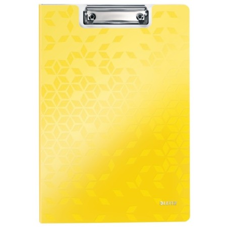 Capa Bloco Leitz WOW 4199-01-16 A4 Miniclip Superior Amarelo