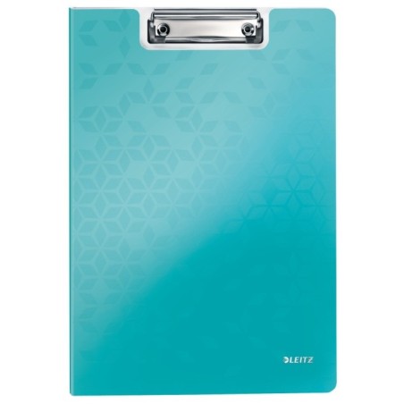 Capa Bloco Leitz WOW 4199-01-51 A4 Miniclip Superior Turquesa