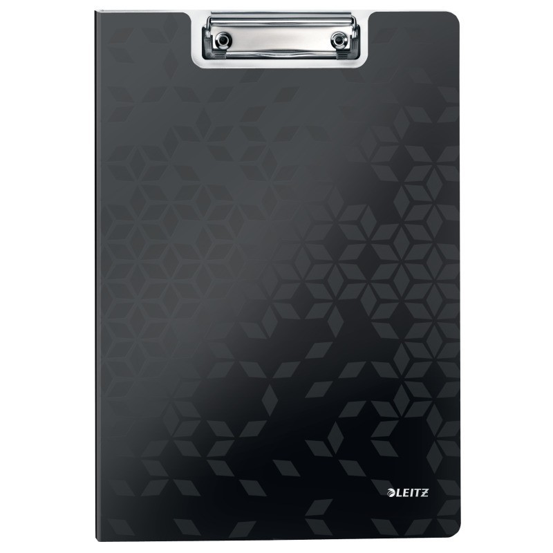 Capa Bloco Leitz WOW 4199-01-95 A4 Miniclip Superior Preto Capa Bloco Leitz WOW 4199-01-95 A4 Miniclip Superior Preto