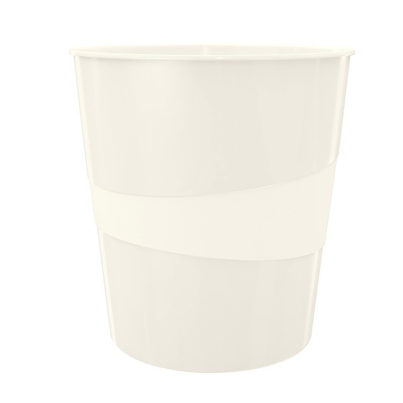 Cesto de Papéis Leitz WOW 5278-10-01 PP 15 Litros Branco Cesto de Papéis Leitz WOW 5278-10-01 PP 15 Litros Branco