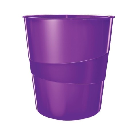 Cesto de Papéis Leitz WOW 5278-10-62 PP 15 Litros Violeta