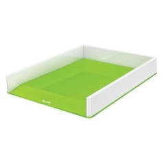 Tabuleiro de Secretária Leitz WOW 5361-10-54 A4+ PS Branco/Verde