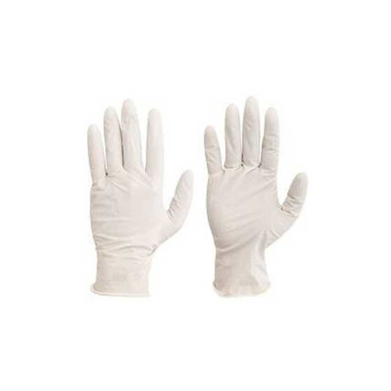 Luvas de Látex sem Pó Tamanho (M) Emb.100 Luvas de Látex sem Pó Tamanho (M) Emb.100