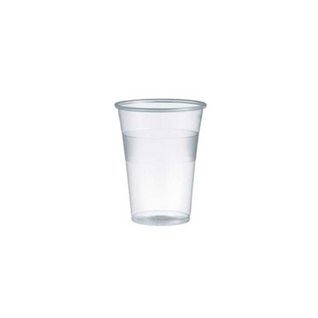 Copo Descartável de Plástico 200ml Transparente Emb.100