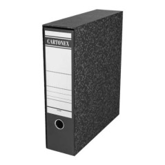 Pasta de Arquivo 310 L/80mm A4 com Caixa Marmoreado