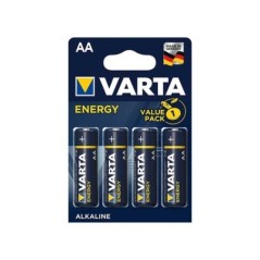 Pilha Varta Energy 4106 LR06 AA Alcalina Emb.4