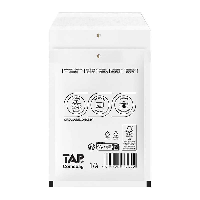 Envelopes Almofadados Bolhas de Ar 270x360mm Branco Nº 8/H