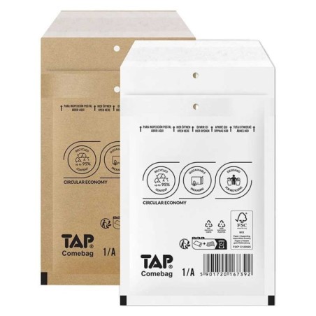 Envelopes Almofadados Bolhas de Ar 270x360mm Branco Nº 8/H