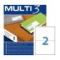 Etiquetas Adesivas Multi3 04715 A4 210x148mm 100F Branco
