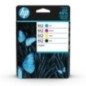 Tinteiro HP Original 912 6ZC74AE 17,08ml (Pack 4) Preto / Cor