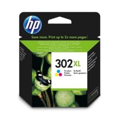 Tinteiro HP Original 302XL F6U67AE 8ml Cor