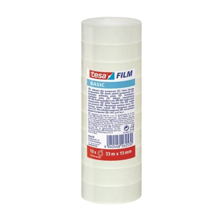 Fita Adesiva tesa BASIC Film 58568 15mmx33m Transparente