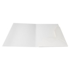 Capa Dossier Cartonex 148-C2 A4 Cromolux L/20mm 350g Branco