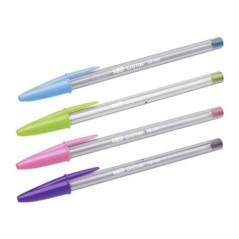Esferográfica Bic Cristal Fun 1,6mm Emb.20 Sortido