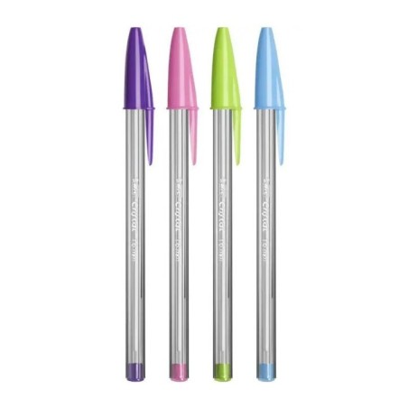 Esferográfica Bic Cristal Fun 1,6mm Emb.20 Sortido