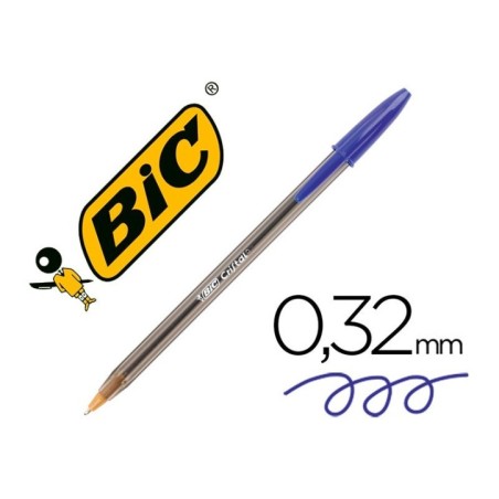 Esferográfica Bic Cristal Original Azul