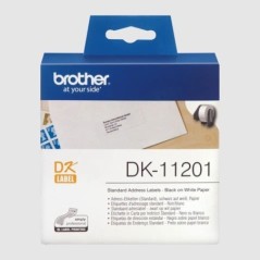 Etiquetas Térmicas Brother DK Label DK-11201 29x90mm