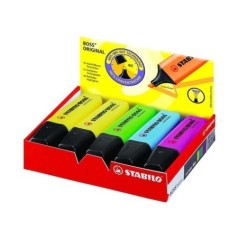 Marcador Fluorescente Stabilo BOSS Original 70/10-1 Cx.10 Sortido