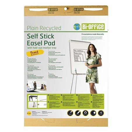 Bloco de Quadro Conferência Bi-Office FL1217507 635x732mm 80g 30F Liso