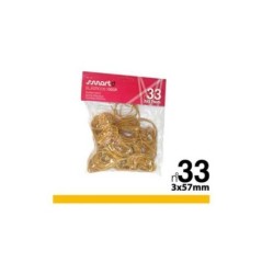 Elásticos Nº 33 3,0x90mm Emb.100g