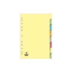 Separador de Cartolina A4 180g  8 Pestanas