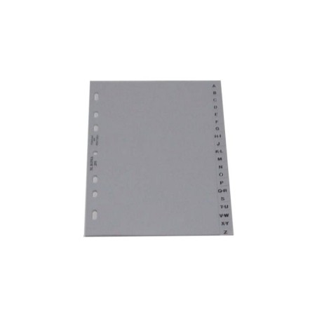 Índice de Plástico A4 PP A a Z Vertical Cinzento