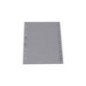 Índice de Plástico A4 PP A a Z Vertical Cinzento Índice de Plástico A4 PP A a Z Vertical Cinzento