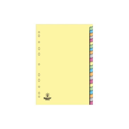 Separador de Cartolina A4 180g 24 Pestanas
