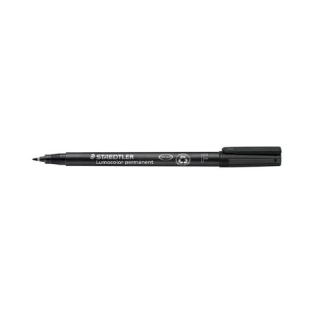 Marcador Staedtler 318-9 Lumocolor permanent F Preto