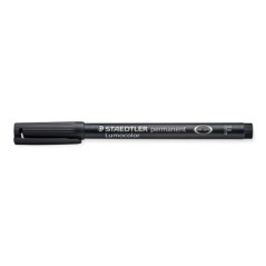 Marcador Staedtler 318-9 Lumocolor permanent F Preto