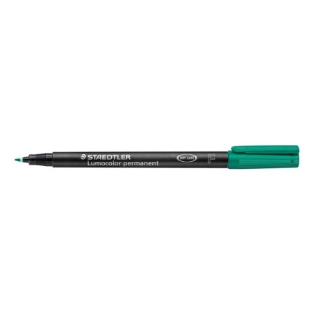 Marcador Staedtler 318-5 Lumocolor permanent F Verde
