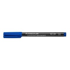 Marcador Staedtler 317-3 Lumocolor permanent M Azul