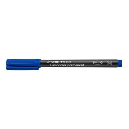 Marcador Staedtler 317-3 Lumocolor permanent M Azul