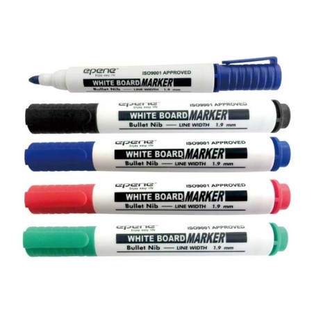Marcador de Quadro Branco Epene EP12-2002 1,9mm Preto