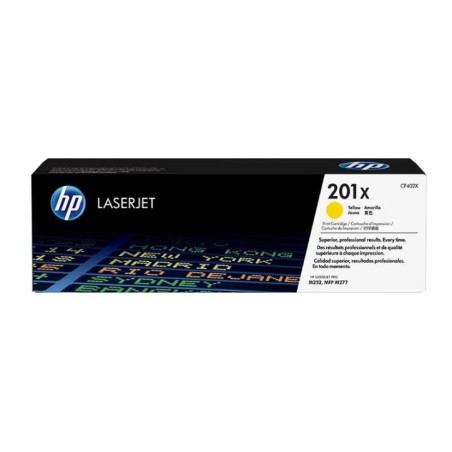 Toner HP LaserJet Original CF402X (201X) Amarelo