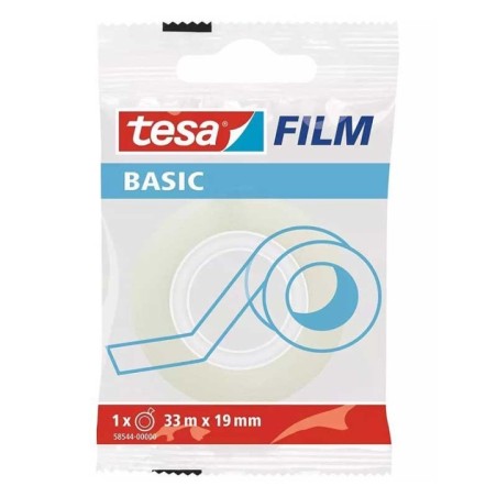 Fita Adesiva tesa BASIC Film 58544 19mmx33m Transparente